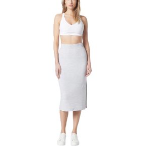 Andrew Marc Women's Stretch French Terry Midi Skirt in Kuwait