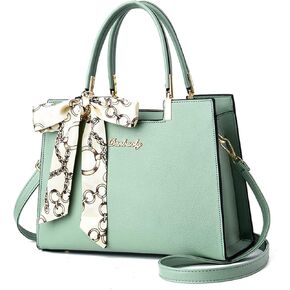 FANDARE Roomy Fashion Womens Totes Handbag Satchel Shoulder Bag Lightweight Top Handle Bag PU Leather Crossbody Bag in Saudi Arabia