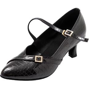 ARCLIBER Ballroom Dance Shoes for Women Charater Shoes Low Heel Dancing Shoes for Latin Salsa in Kuwait