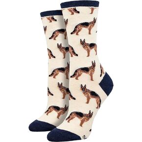 Socksmith Women's German Shepherd Crew Socks