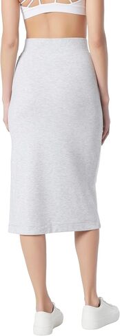 Andrew Marc Women's Stretch French Terry Midi Skirt in Saudi Arabia