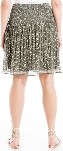 ماكس ستوديو تنورة مطبوعة بخصر مجمع للنساء in Kuwait