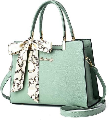 FANDARE Roomy Fashion Womens Totes Handbag Satchel Shoulder Bag Lightweight Top Handle Bag PU Leather Crossbody Bag in Saudi Arabia