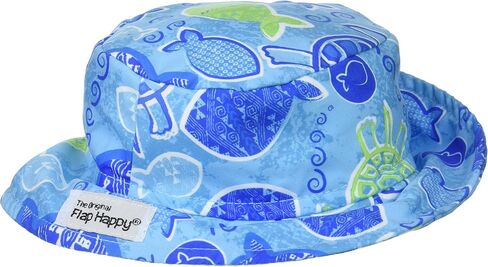 Flap Happy Children Unisex Bucket Hat UPF 50+, Highest Certified UV Sun Protection, Azo-free dye in Kuwait