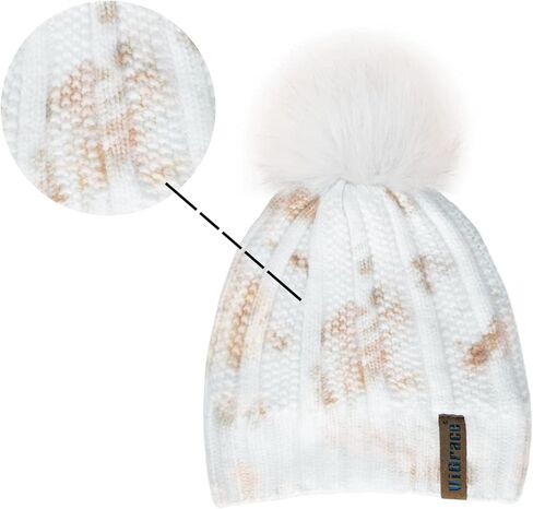 قبعة شتوية للأطفال من ViGrace مصنوعة من قماش الشنيل الدافئ مبطنة بالصوف الصناعي قبعة صغيرة للبنات والأولاد in Kuwait