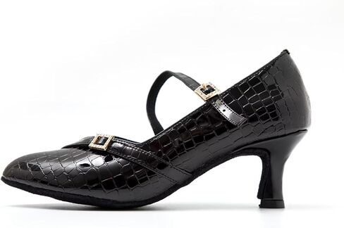 ARCLIBER Ballroom Dance Shoes for Women Charater Shoes Low Heel Dancing Shoes for Latin Salsa in Kuwait
