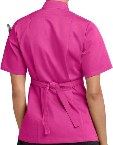 Women's Chef Coat with Knotted Cloth Buttons in Kuwait