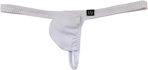 ملابس داخلية رجالية منخفضة الخصر من القطن بلون واحد على شكل حرف T من الخلف ملابس داخلية منتفخة على شكل حرف G ملابس داخلية ثونج in Kuwait