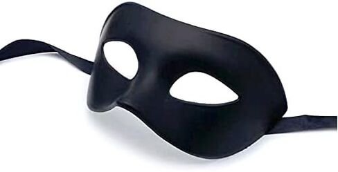 CYIWHI Masquerade Mask for Men Black Venetian Mask Mardi Gras Mask for Mascarade Ball Mardi Gras Halloween Party in Kuwait