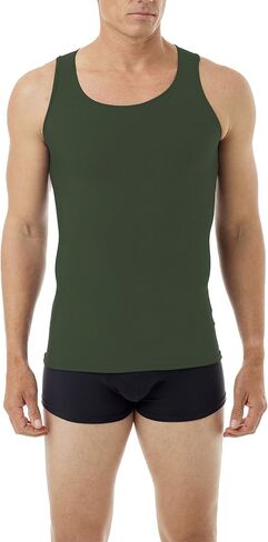 Underworks Mens Microfiber High Performance Compression Tank for Workouts, Sports Training and Shaping 3-Pack in Kuwait