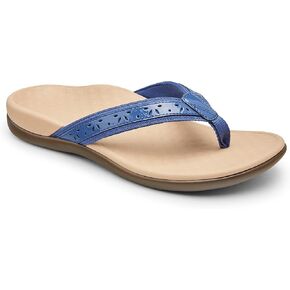 شباشب من Vionic Women's Islander Flip Flops، لون بيج (فلين ذهبي)