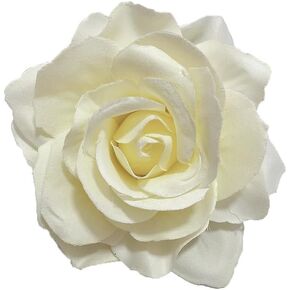 Dainty Big Rose Flower Brooches Pins Classic Brooch for Wedding Party Dance Banquet for Women Elegant Lapel Pins Ornament Bride Clothes Accessories Jewelry Valentine's Day Gifts 100mm in Kuwait