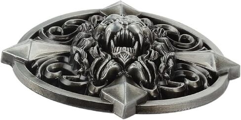 Lion Belt Buckle for Men, Cross Lion Belt Buckle, Celtic Lion Animal Belt Buckle, Norse Viking Lion Head Belt Buckle in Kuwait