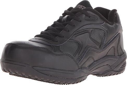 Ad Tec Mens Certified Workshift Work Shoes Memory Foam Non Metallic Adjustable in Kuwait