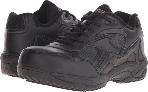 Ad Tec Mens Certified Workshift Work Shoes Memory Foam Non Metallic Adjustable in Kuwait