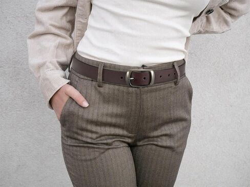 3 Packs Fashion Leather Belts for Women Ginwee Ladies Waist Belt for Jeans Dresses Pants with Classic Pin Buckle in Kuwait