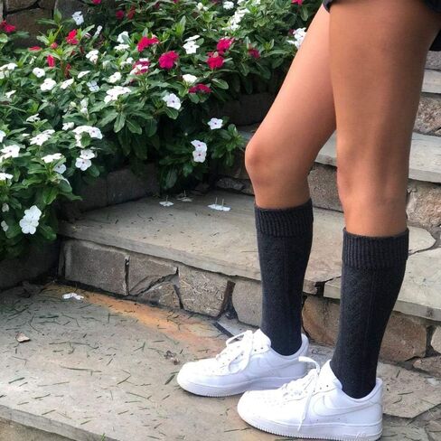 جوارب نسائية طويلة طويلة للركبة من Love Sock Company، جوارب شتوية لتدفئة الساق in Kuwait