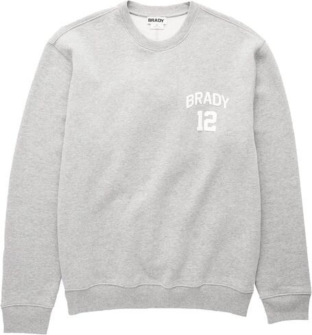 BRADY Men's Cotton Fleece Wordmark 12 Crew in Saudi Arabia