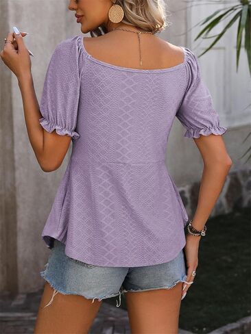 CASURESS Women's Tunic Tops for Leggings Long Sleeve Tie Front Casual Fall Blouses in Saudi Arabia