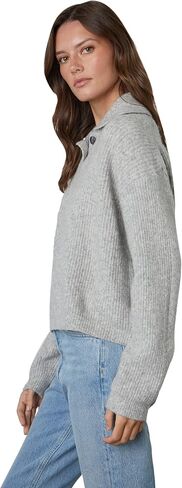 Velvet Women's Shay05 Henley Sweater in Kuwait