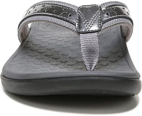 شباشب من Vionic Women's Islander Flip Flops، لون بيج (فلين ذهبي) in Saudi Arabia