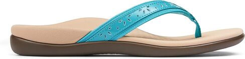 شباشب من Vionic Women's Islander Flip Flops، لون بيج (فلين ذهبي) in Saudi Arabia