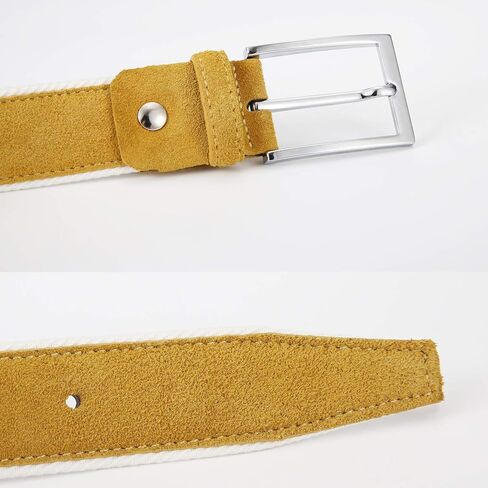 حزام الجولف المصنوع من الجلد السويدي الأصلي للرجال من Ground Mind in Kuwait