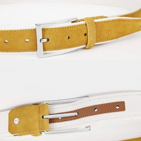 حزام الجولف المصنوع من الجلد السويدي الأصلي للرجال من Ground Mind in Kuwait