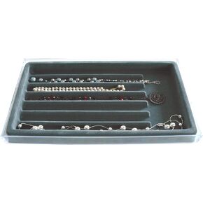Jewelry Organizer Stack ‘Em Jewelry Box 20 Compartment Display Tray for Rings and Earrings in Saudi Arabia