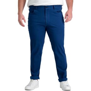 Kenneth Cole REACTION Men's Flex Waist Slim Fit 5 Pocket Casual Pant-Regular and Big and Tall