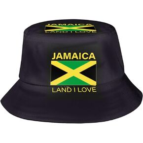 ROSIHODE Cute Jamaica Jamaican Flag Bucket Hats Unisex Summer Travel Beach Fisherman Cap for Men Women Teens in Kuwait