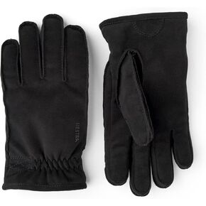 Hestra Unisex Viljar Vegan Nubuck Suede Leather Gloves, Cold Winter Weather Wear, Machine Washable, for Men & Women in Saudi Arabia