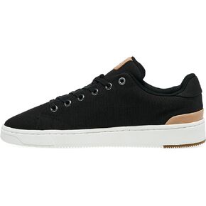 TOMS Mens Travel Lite Low Lace Up Sneakers Shoes Casual - Black