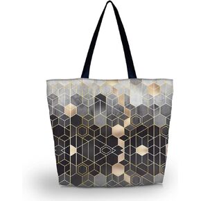 Large Eco Reusable Eco-friendly Shopping Bag Handle Case Bag Shoulder Bag Portable Travel Bag (Big Butterfly)