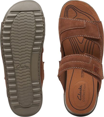 Clarks Men's Crestview Easy Flat Sandal in Saudi Arabia