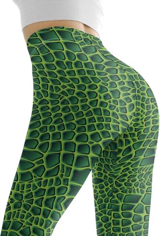 Irisjudy Womens High Waist Workout Leggings for Yoga,Jogging, Novelty Printed Buttery Soft Stretchy Pants Tights Outfit in Saudi Arabia