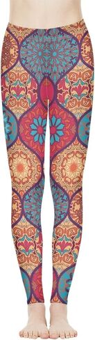 Irisjudy Womens High Waist Workout Leggings for Yoga,Jogging, Novelty Printed Buttery Soft Stretchy Pants Tights Outfit in Saudi Arabia