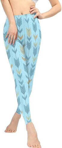 Irisjudy Womens High Waist Workout Leggings for Yoga,Jogging, Novelty Printed Buttery Soft Stretchy Pants Tights Outfit in Saudi Arabia
