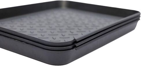 مجموعة من 3 صواني أحذية، صينية أحذية متعددة الأغراض للأحذية الطويلة للمطر، أحذية الشتاء، أدوات الحدائق، صواني تخزين بلاستيكية قابلة للغسل، أواني زهور in Kuwait