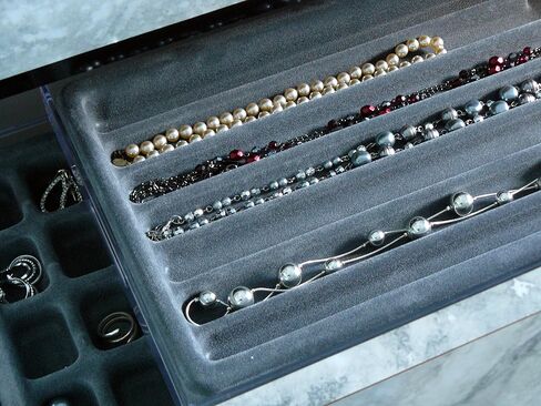 Jewelry Organizer Stack ‘Em Jewelry Box 20 Compartment Display Tray for Rings and Earrings in Saudi Arabia