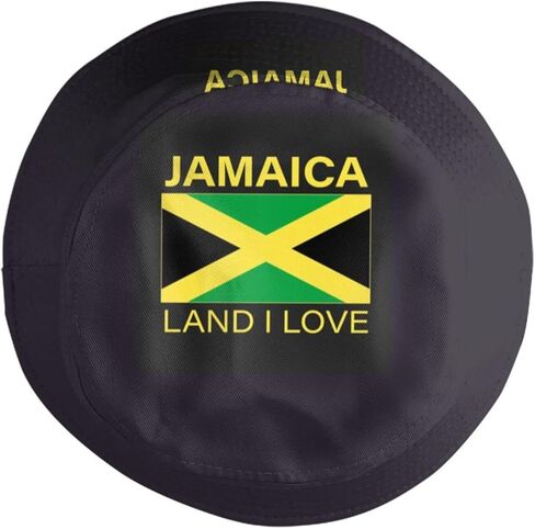 قبعات ROSIHODE اللطيفة بعلم جامايكا الجامايكي للجنسين في الصيف والسفر على الشاطئ قبعة صياد السمك للرجال والنساء والمراهقين in Kuwait