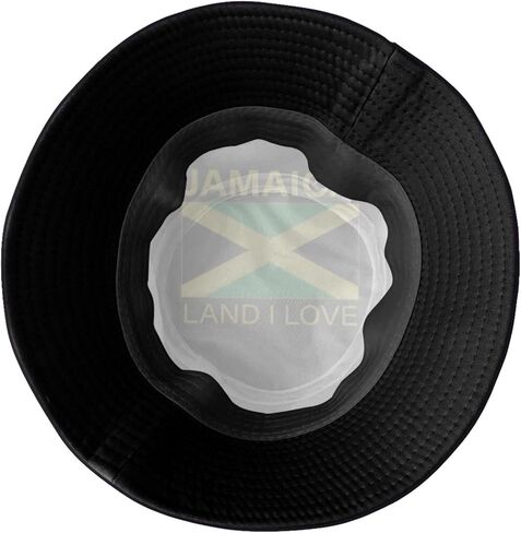 قبعات ROSIHODE اللطيفة بعلم جامايكا الجامايكي للجنسين في الصيف والسفر على الشاطئ قبعة صياد السمك للرجال والنساء والمراهقين in Kuwait