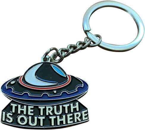 برايم كرياشنز سلسلة مفاتيح بتصميم كائن فضائي، سلسلة مفاتيح مجسمة «The Truth is Out There»، سلسلة مفاتيح لطيفة للصديقة او الصديق، سلسلة مفاتيح مضحكة للنساء، متعددة الالوان، مقاس واحد in Kuwait