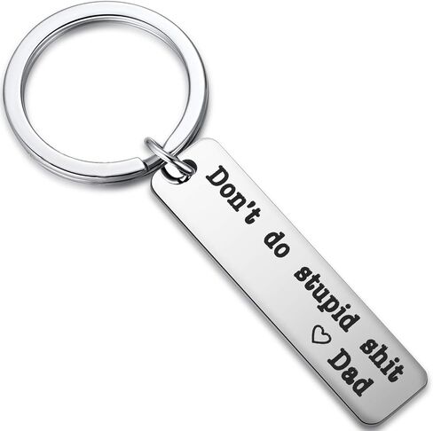 Funny Keychain Gifts for Boys Kids First Car Key Chain Drivers License Gifts for Son Going to College Gift From Parents in Kuwait