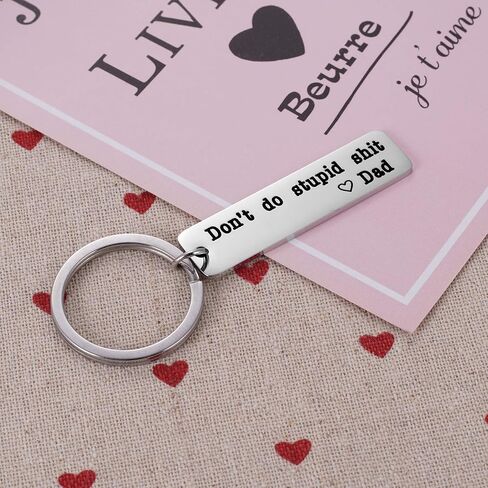 Funny Keychain Gifts for Boys Kids First Car Key Chain Drivers License Gifts for Son Going to College Gift From Parents in Kuwait