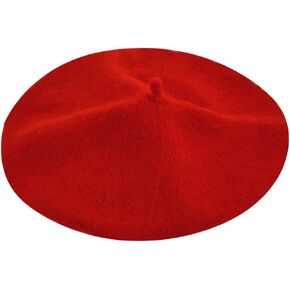 Goclothod French Wool Beret Hat Artist Painter Cute Dome Beret Hat Girls Winter Warm Beanie Cap in Kuwait