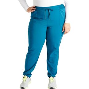 Cherokee Women Mid-Rise Pull-On Scrub Jogger Pant with 4 Pockets and Elastic Jogger Waist - CK138A