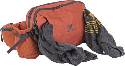Mountainsmith Epic Lumbar Small الخصر وحزمة Fanny، الجري، المشي لمسافات طويلة، ركوب الدراجات، السفر، والأنشطة الرياضية في الهواء الطلق مع جيوب مزدوجة لزجاجة المياه، أسود تراثي in Saudi Arabia