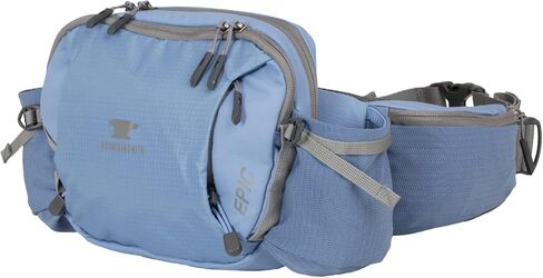 Mountainsmith Epic Lumbar Small الخصر وحزمة Fanny، الجري، المشي لمسافات طويلة، ركوب الدراجات، السفر، والأنشطة الرياضية في الهواء الطلق مع جيوب مزدوجة لزجاجة المياه، أسود تراثي in Saudi Arabia