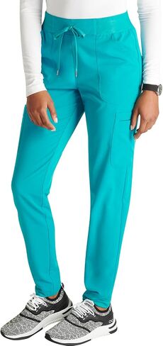 Cherokee Women Mid-Rise Pull-On Scrub Jogger Pant with 4 Pockets and Elastic Jogger Waist - CK138A in Saudi Arabia